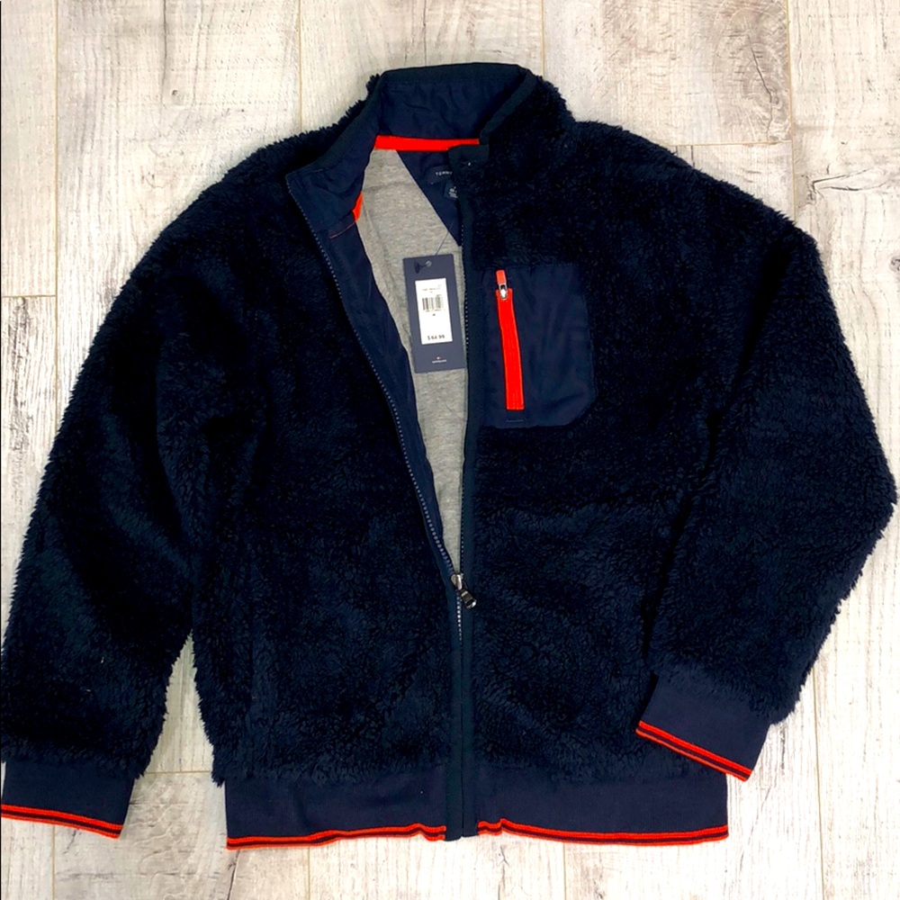 Tommy Hilfiger super soft fall zip up sweatshirt
